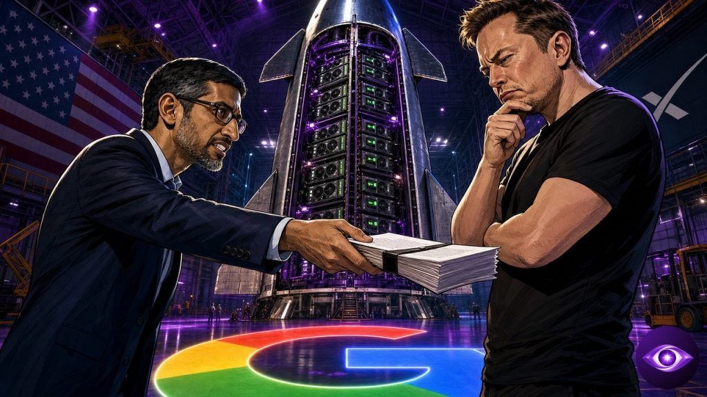 Google paie 920 M$/mois à SpaceX pour ses serveurs IA