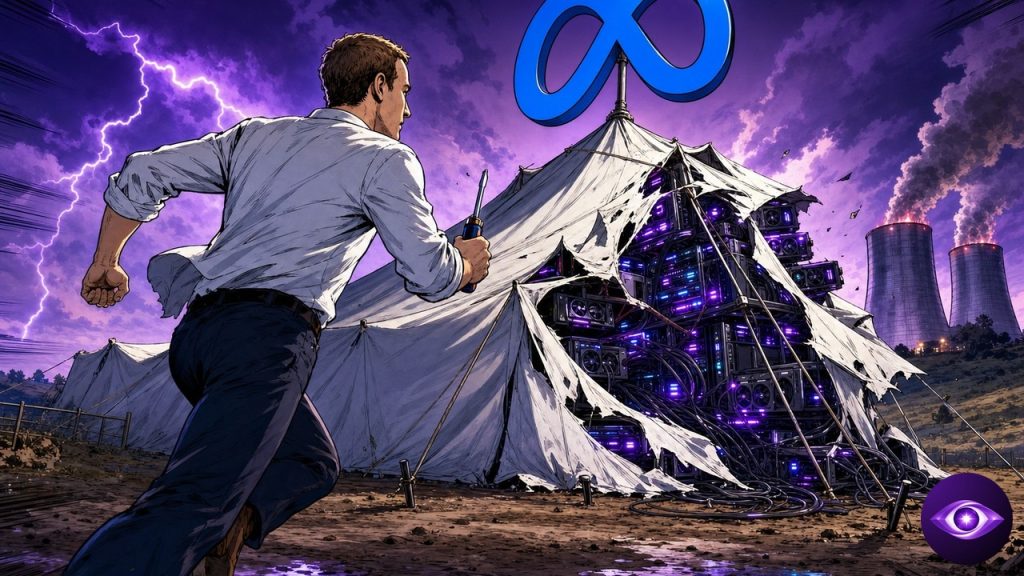 Meta Builds Tent Data Centers for $145B AI Bet
