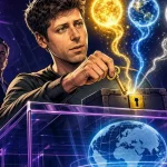 GPT-5.6 déploiement mondial avec logo OpenAI et trois badges Sol Terra Luna en évidence