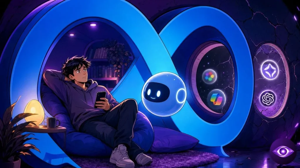 Meta AI enferme l'utilisateur dans une bulle de chat aux parois formées par la boucle Meta