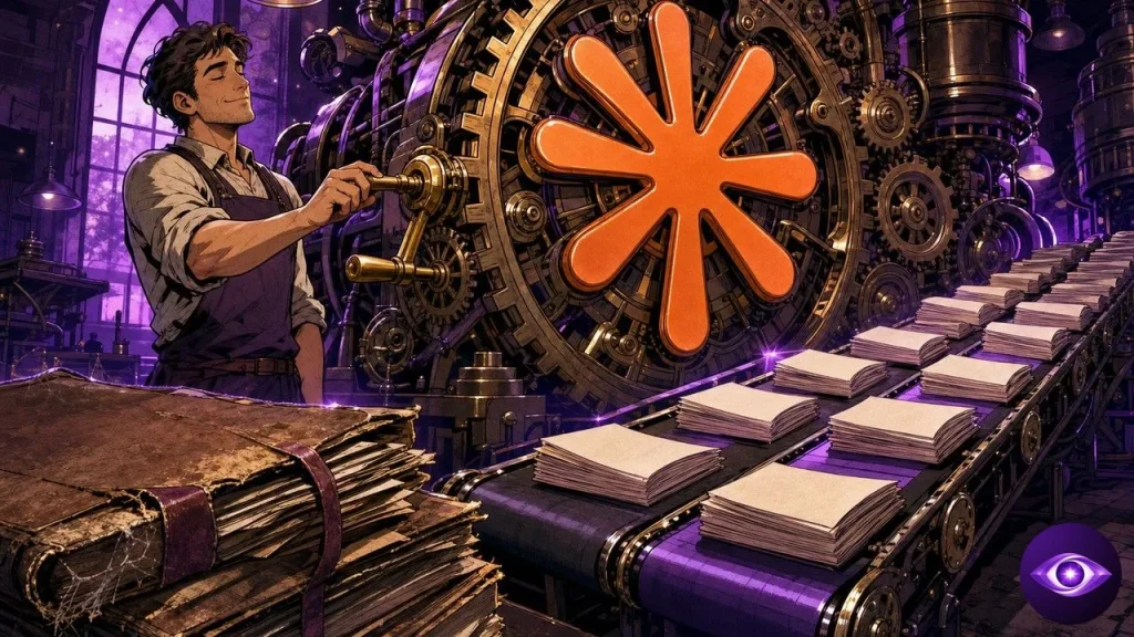 Claude Code running a chain of office tasks from an open terminal window